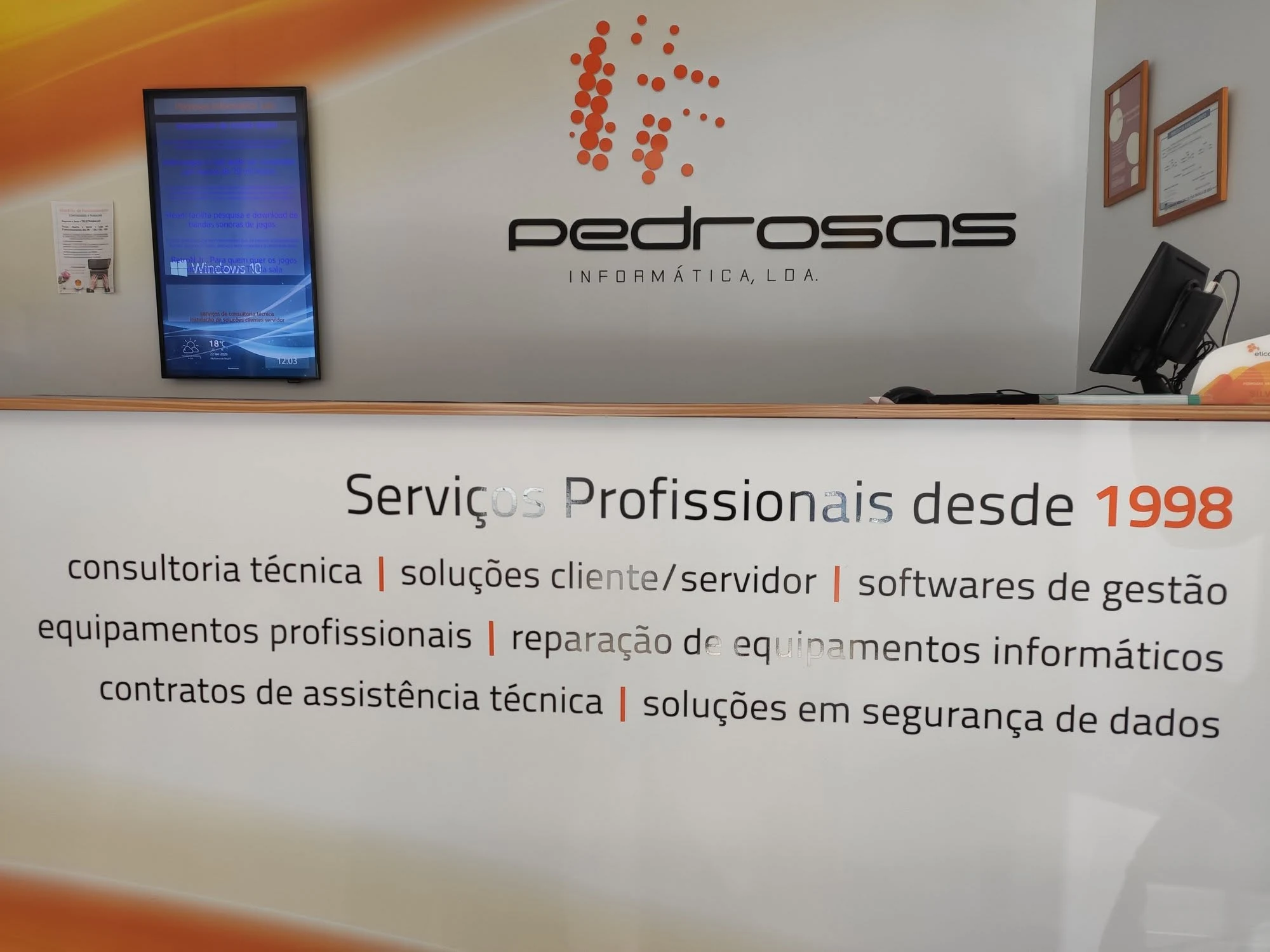 Instalações da Pedrosas Informática